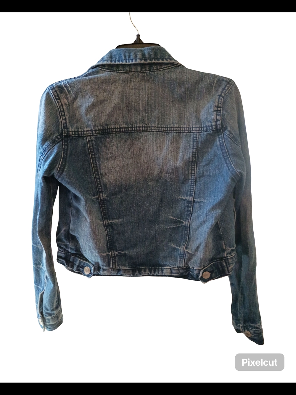 Amethyst Jeans Light Blue Denim Jean Jacket - Picture 7 of 15